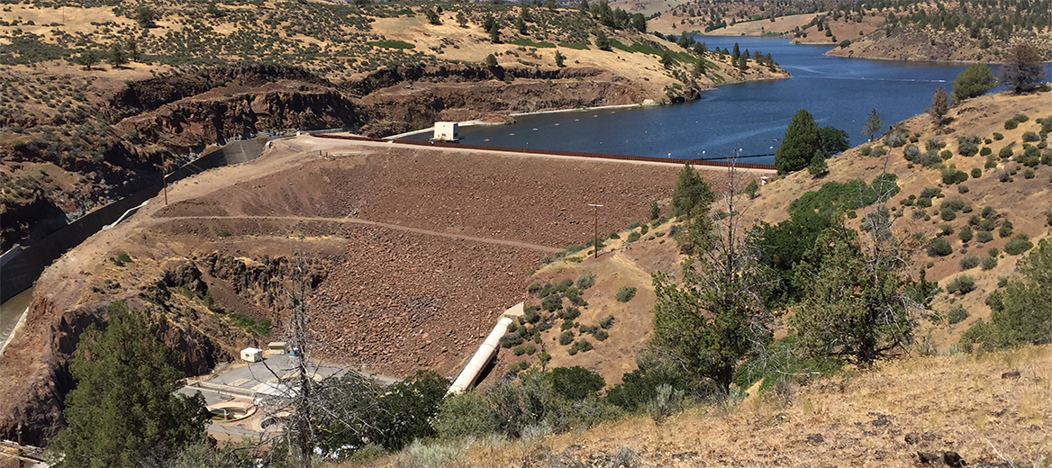 Photo/rendering of Klamath River Dam Removal Project