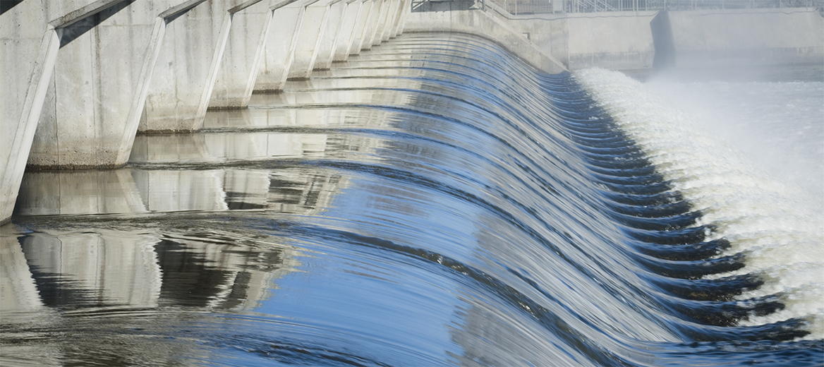 Photo/rendering of Columbia River Hydroelectric Generating Facilities