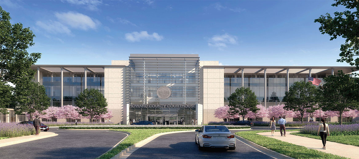 Howard County Circuit Courthouse Project photo/rendering